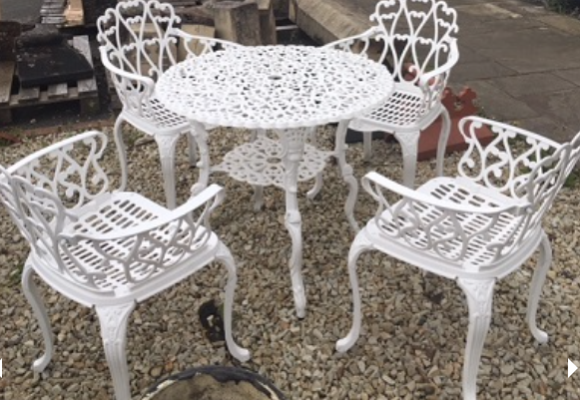 cast iron garden furniture