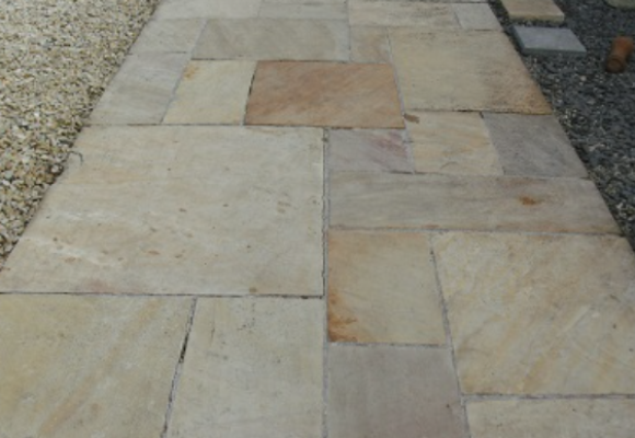 Natural stone flags